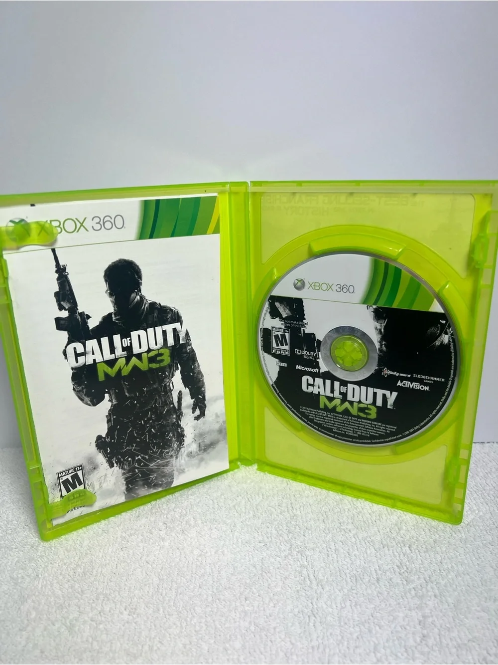 Call of Duty: Modern Warfare 3 MW3 Microsoft Xbox 360 - CIB Complete- Rating M